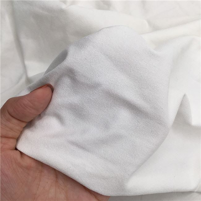 white suede fabric for decoration