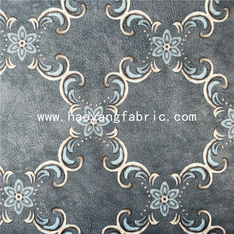 Printed velvet upholstery fabric (5)