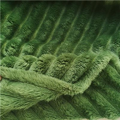 double sided Flannel stripe blanket fabric (6) -400 double sided Flannel stripe blanket fabric (6) -400