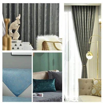 bronzed and foil  fabric for home textile   400