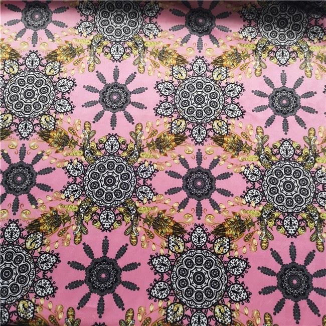 Floral Velvet Upholstery Fabric