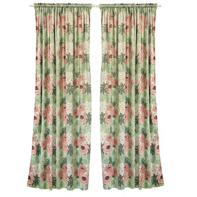 Floral Window Curtains