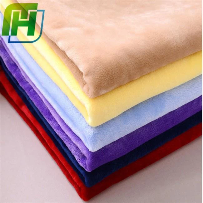 Solid Flannel Fleece Fabric