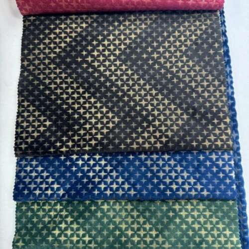 foiling velvet fabric foiling velvet fabric