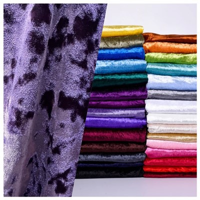 Zúzott bársony anyag