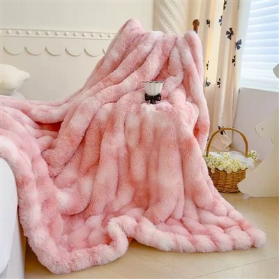 Nyúl műszőrme buborékszövet